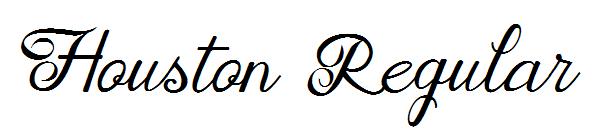 Houston Regular字体