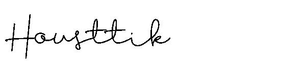 Housttik字体
