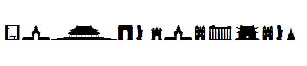 Human-Building字体