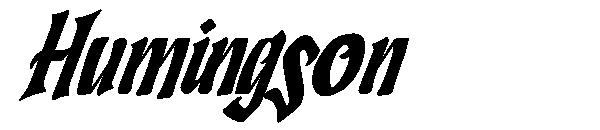 Humingson字体