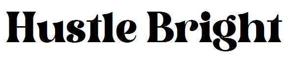 Hustle Bright字体