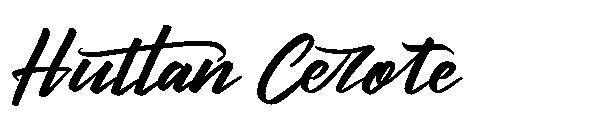 Huttan Cerote字体
