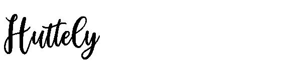 Huttely字体