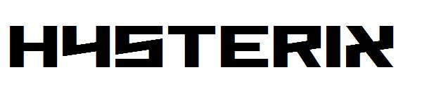 Hysterix字体