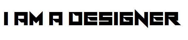 I Am A Designer字体