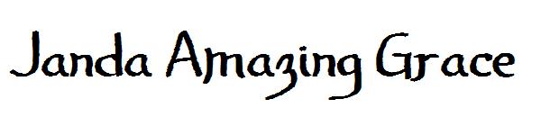 Janda Amazing Grace字体