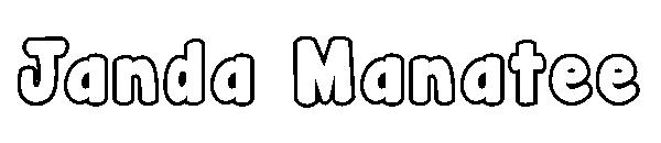 Janda Manatee字体