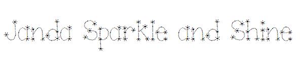 Janda Sparkle and Shine字体