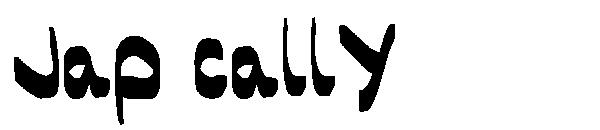 Jap cally字体