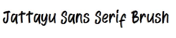 Jattayu Sans Serif Brush字体