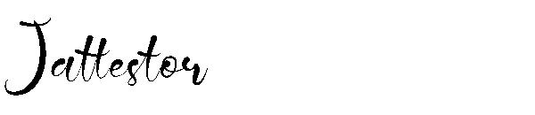 Jattestor字体