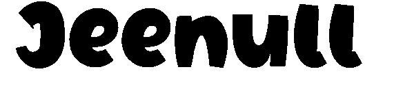 Jeenull字体