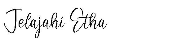 Jelajahi Etha字体