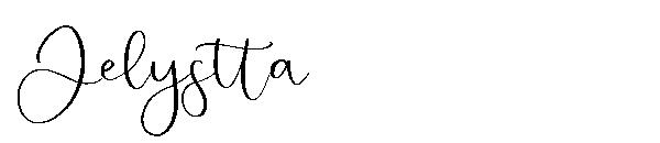 Jelystta字体