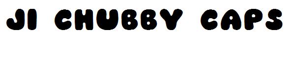 JI Chubby Caps字体