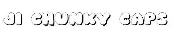 JI Chunky Caps字体