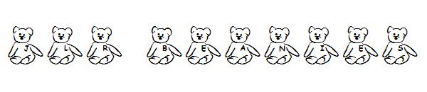 JLR Beanies字体