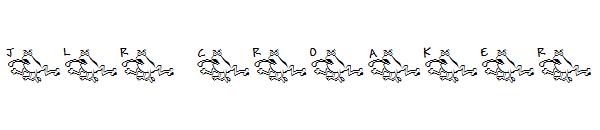 JLR Croaker字体