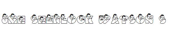 JMH Sherlock Watson S字体