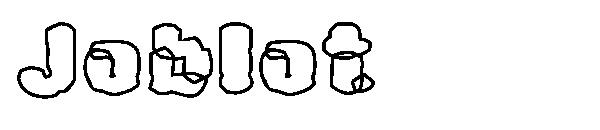 Joblot字体