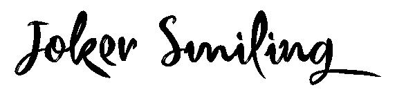 Joker Smiling字体