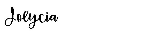 Jolycia字体