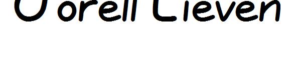 Jorell Lieven字体