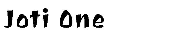 Joti One字体
