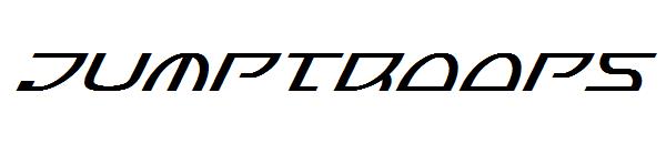 Jumptroops字体