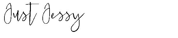 Just Jessy字体