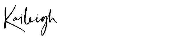 Kaileigh字体