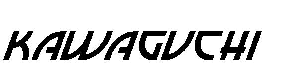 Kawaguchi字体