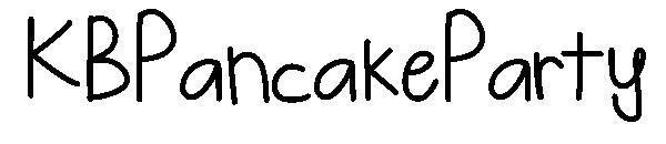 KBPancakeParty字体