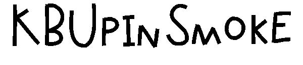 KBUpinSmoke字体