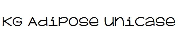 KG Adipose Unicase字体