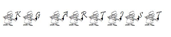 KG ARTIST字体