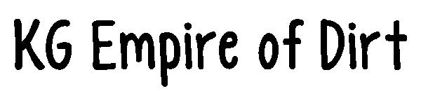 KG Empire of Dirt字体