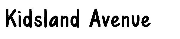Kidsland Avenue字体