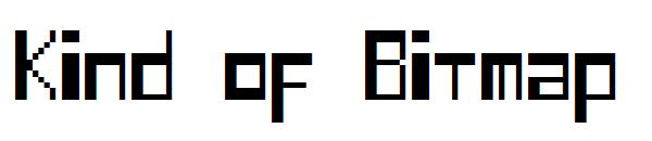 Kind of Bitmap字体