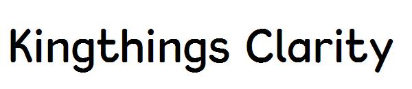 Kingthings Clarity字体