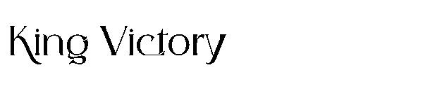 King Victory字体