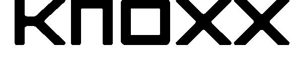Knoxx字体