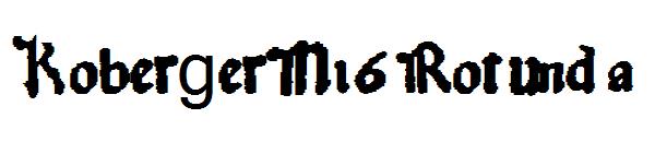 KobergerN16Rotunda字体