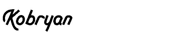 Kobryan字体