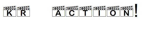 KR Action!字体