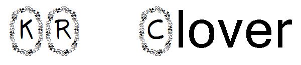 KR Clover字体