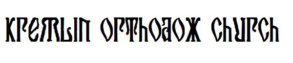 Kremlin Orthodox Church字体