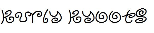 Kurly Kyoots字体