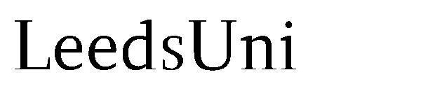 LeedsUni字体