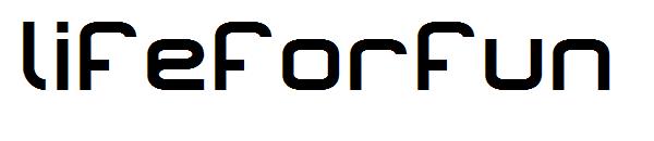 lifeforfun字体